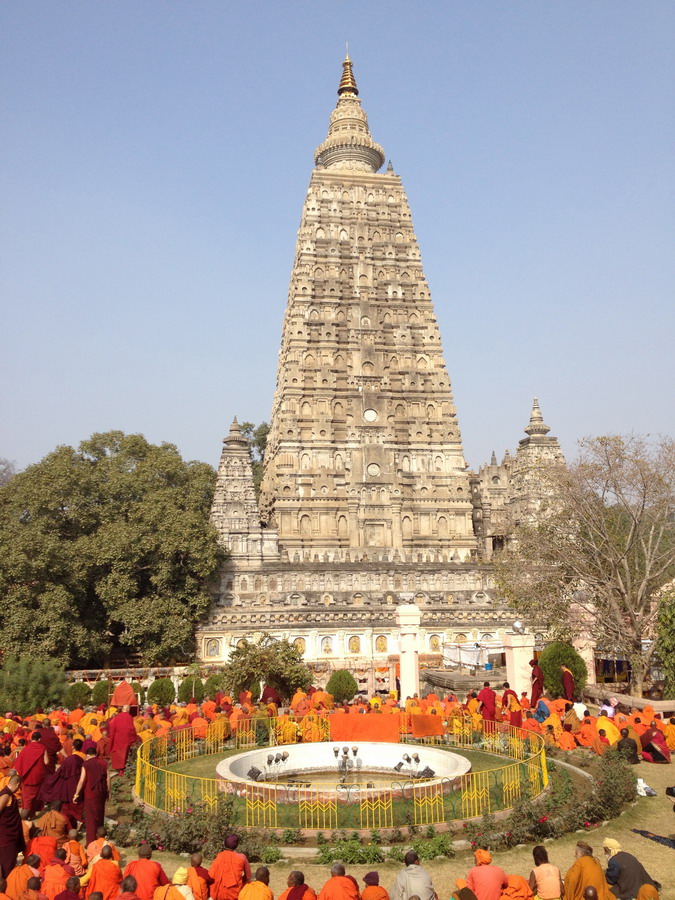 Bodh Gaya (Bồ Đề Đạo Tràng) - nơi đức Phật thành đạo.